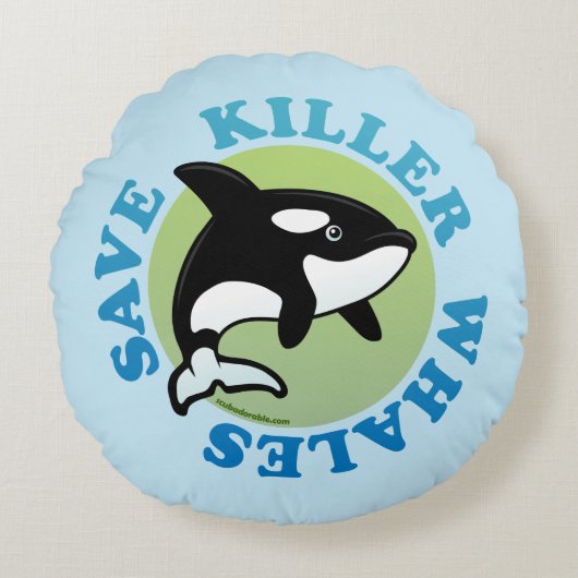 救鯨 ラウンドクッション (正面)