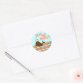 救鯨 – 環境に配慮 ラウンドシール (封筒)