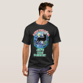 救鹿が地球を救う Tシャツ (正面フル)