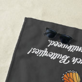 救(昆虫)オオカバマダラ、モナーク ビーチタオル (インサイチュ)