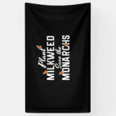 救（昆虫）オオカバマダラ、モナーク 横断幕 (縦)