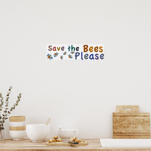 救Bees Please classroomポスター ポスター (キッチン)