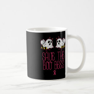 救Boo Bees乳がん認識度ハロウィー コーヒーマグカップ