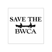 救BWCA – バウンダリーウォーター ラバースタンプ (インプリント)