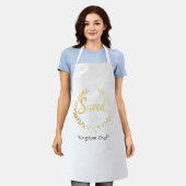 救By Grace Emプロンカスタム – 信仰ギフト エプロン (着用した状態)