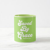 救By Grace Ephesians 2:8-9 マグカップ (中央)