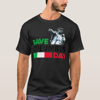救Columbus Dayイタリアンプライド Tシャツ