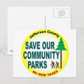 救Community Parks ポストカード (正面/裏面)