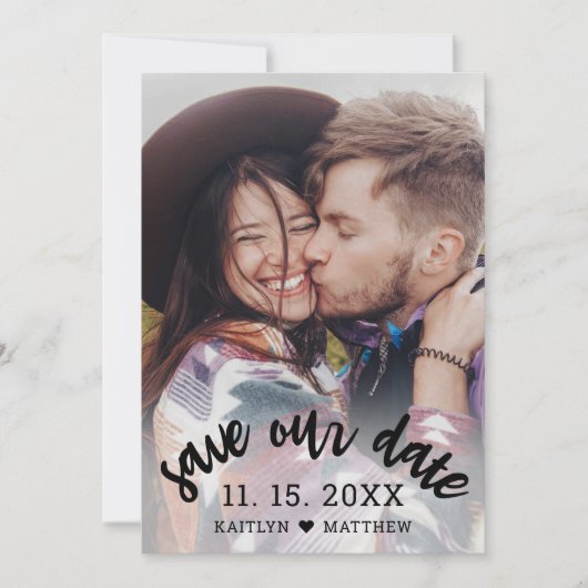 救Date写真モダンScript's 結婚. セーブザデート (正面)