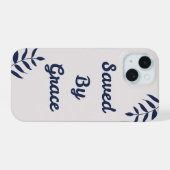 「救grace」IPhone 15電話ケース iPhone 15ケース (裏面横)