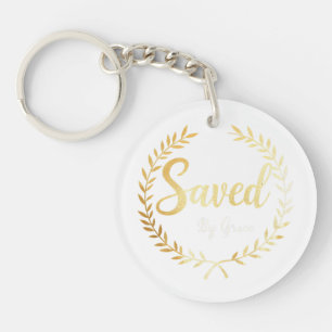 救Grace Keychain – 忠実なパパへの贈り物 キーホルダー