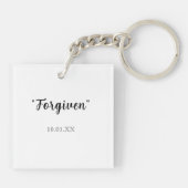 救Grace Keychain – 忠実なパパへの贈り物 キーホルダー (裏面)