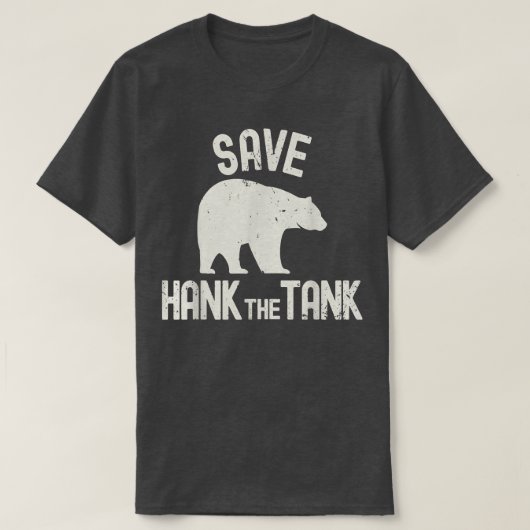 救Hank The Tank - Lake Tahoe California Big Bla Tシャツ (デザイン正面)