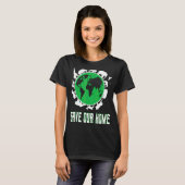 救Home Earth Day Planet Environment Tシャツ (正面フル)