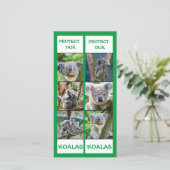 救Koalas, Bookmarks(Koalas,保護 Bookmark) カード (スタンド正面)