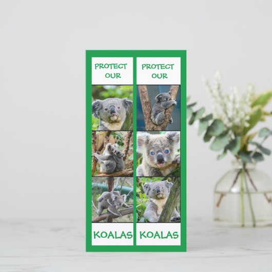 救Koalas, Bookmarks(Koalas,保護 Bookmark) カード (スタンド正面)