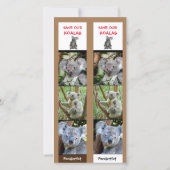 救Koalas, Bookmarks(Koalas,保護 Bookmark) カード (裏面)