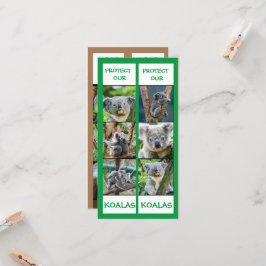 救Koalas, Bookmarks(Koalas,保護 Bookmark) カード