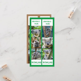 救Koalas, Bookmarks(Koalas,保護 Bookmark) カード