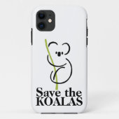 救Koalas iPhoneケース Case-Mate iPhoneケース (裏面)