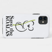 救Koalas iPhoneケース Case-Mate iPhoneケース (裏面(横))