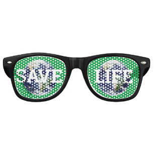 救LIFEレトロシェード/おもしろいパーティーサングラス レトロサングラス