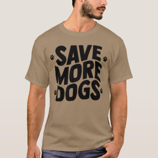 救More Dogs friends boy Tシャツ