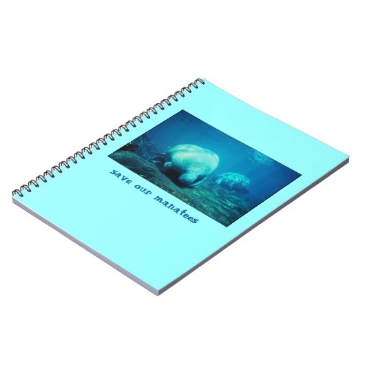 救Our Manatees Notebook ノートブック (左側)