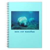 救Our Manatees Notebook ノートブック (正面)
