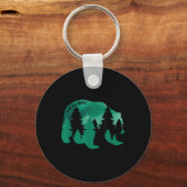 救Our Woods Environmental Protection Bear Grizz キーホルダー (正面)