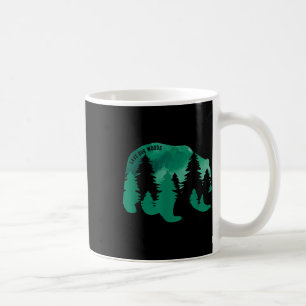 救Our Woods Environmental Protection Bear Grizz コーヒーマグカップ