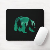 救Our Woods Environmental Protection Bear Grizz マウスパッド (マウス)
