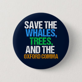 救Oxford Commaおもしろい 缶バッジ