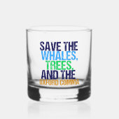 救Oxford Commaおもしろい Grammar ウイスキーグラス (正面)