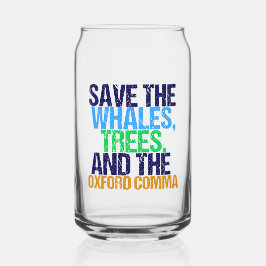 救Oxford Commaおもしろい Grammar ガラス缶