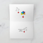 救Planet_Greetingカード カード (内部)