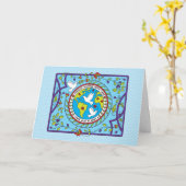 救Planet_Greetingカード カード (黄色い花)