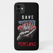 「救Portland」 iPhone/iPadケース Case-Mate iPhoneケース (裏面)