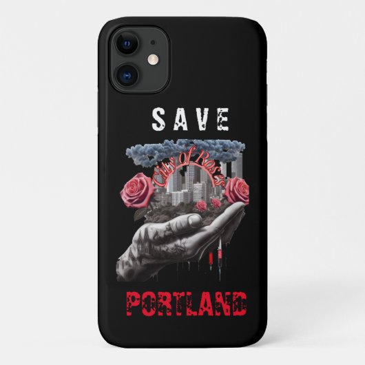「救Portland」 iPhone/iPadケース Case-Mate iPhoneケース (裏面)