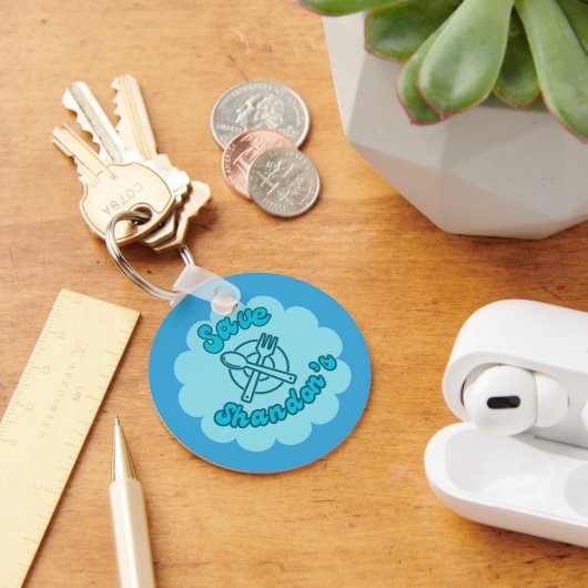 救SHANDON'S - Rob's Diner – 交差点 キーホルダー (デスク)