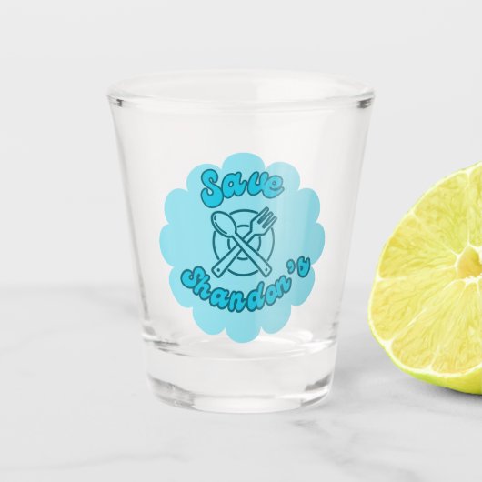 救SHANDON'S - Rob's Diner – 交差点 ショットグラス (正面)