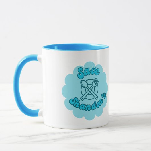 救SHANDON'S - Rob's Diner – 交差点 マグカップ (左)