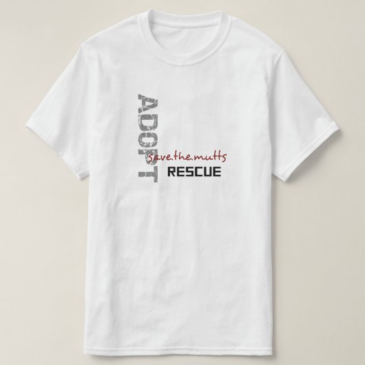 救Tユニセックス型 Tシャツ (デザイン正面)