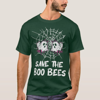 救The Boo Beesおもしろい Breast Cancer認識度Ha Tシャツ