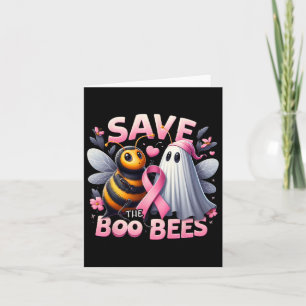 救The Boo Bees Breast Cancer Warrior Halloween カード