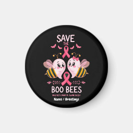 救The Boo Bees Breast Cancer Women マグネット