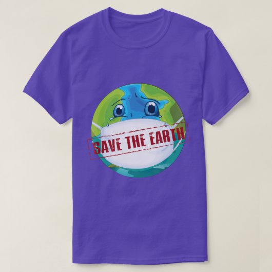 救The Planet Earth Day Every Day 51th Anniversary Tシャツ (デザイン正面)
