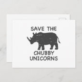 救Unicorns - Choose background color ポストカード (正面/裏面)