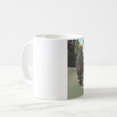 敗北は意気込が改良するまで続きます コーヒーマグカップ (正面左)