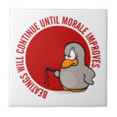 敗北は意気込が改良するまで続きます タイル (正面)